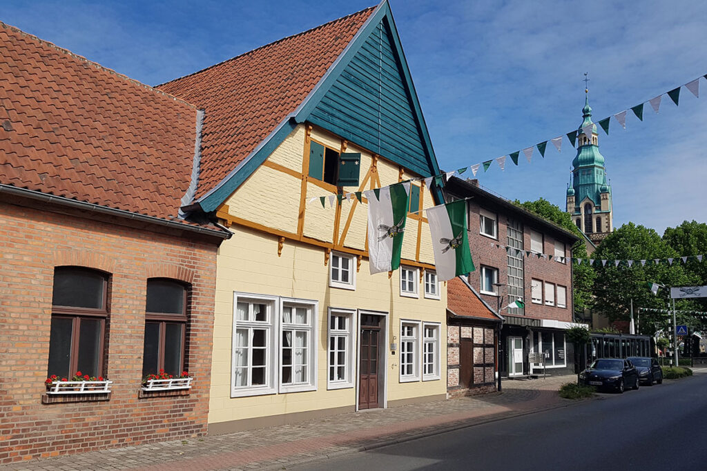 Fahnen am Zollhaus Schützenfest 2022